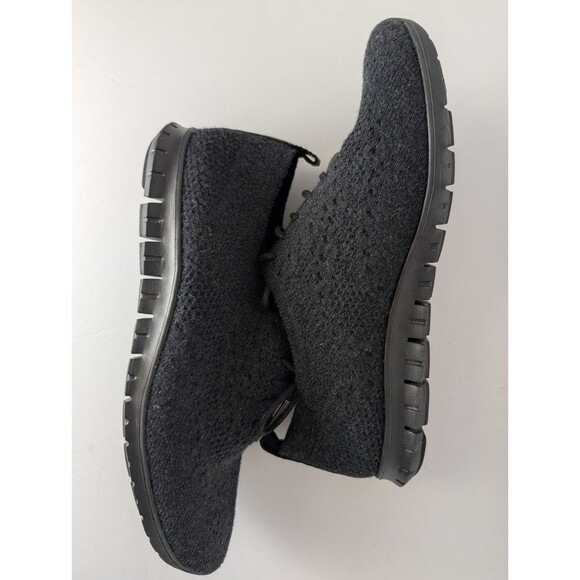Cole Haan Zero Grand Wingtip Wool Oxford Women's Shoes Size 9B Black Lace Up - Picture 7 of 12